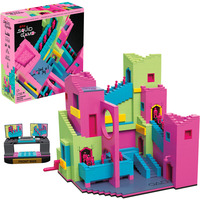 Mattel MEGA Showcase Squid Game Set, Konstruktionsspielzeug