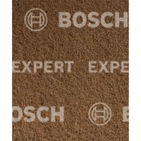 Bosch Expert Vlies-Schleifpad N880 Grob A, 115x140mm, Schleifblatt braun, 2 Stück, zum Handschleifen