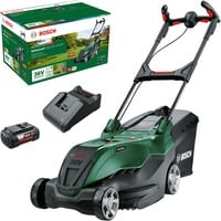 Bosch Heimwerken & Garten Akku-Rasenmäher AdvancedRotak 36V-40-650, 36Volt grün/schwarz, Li-Ionen Akku 4,0Ah, POWER FOR ALL