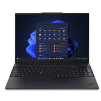 Lenovo ThinkPad E16 AMD G3 (21ST0046GE) , Notebook schwarz, AMD Ryzen 5 220, AMD Radeon 740M, 16 GB DDR5, 512 GB (512 GB SSD), Windows 11 Pro