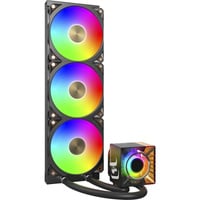 Montech CyberFlow ARGB 360, Wasserkühlung schwarz