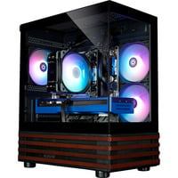 Thermaltake FTW V170 Ultra Arc B580, Gaming-PC schiefer/holz, Windows 11 Pro