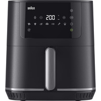 Braun Heißluftfritteuse MultiFry 5, HF 5034I schwarz, 1.700 Watt, Korb 6,0 Liter
