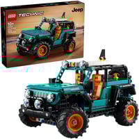 LEGO 42227 Technic Jeep Wrangler Rubicon Geländewagen, Konstruktionsspielzeug 