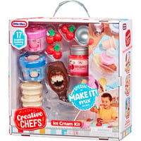MGA Entertainment Little Tikes Creative Chefs Ice Cream Kit, Spielküche 