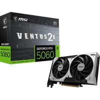 MSI GeForce RTX 5060 VENTUS 2X OC V1 8G, Grafikkarte DLSS 4, 3x DisplayPort, 1x HDMI 2.1