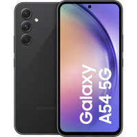 Samsung Galaxy A54 256GB Generalüberholt, Handy Awesome Graphite, Android, Dual-SIM, 8 GB