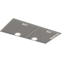 Siemens Siemens Lüfterbaustein LB75566, Dunstabzugshaube silber, 75 cm