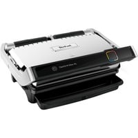 Tefal OptiGrill Elite XL GC760D, digitaler Grillassistent, Kontaktgrill edelstahl (gebürstet)/schwarz, 2.200 Watt