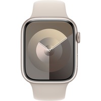 Apple Watch Series 9, Smartwatch Polarstern, Aluminium, 45 mm, Sportarmband