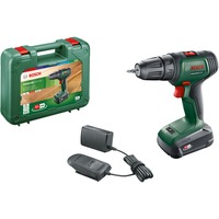 Bosch Akku-Bohrschrauber UniversalDrill 18V grün/schwarz, Li-Ionen Akku 1,5Ah, Koffer, POWER FOR ALL ALLIANCE