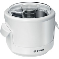 Bosch Home Eisbereiter-Aufsatz MUZS2EB, Eismaschine weiß, für Küchenmaschine MUM Serie 2