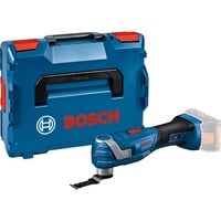 Bosch Professional Akku-Multi-Cutter GOP 18V-34 Solo Professional, 18Volt, Multifunktions-Werkzeug blau/schwarz, ohne Akku und Ladegerät, L-BOXX