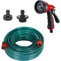 EINHELL Pumpen Zubehörset Druckseite (OFP), 4-teilig, Schlauch 20 Meter, mit Gartenbrause