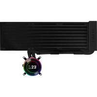 Lian Li HydroShift II LCD-C 360N, Wasserkühlung schwarz