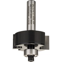 Bosch Falzfräser Standard for Wood, Ø 31,8mm, Arbeitslänge 12,5mm Schaft Ø 8mm, zweischneidig, Anlaufkugellager