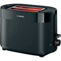 Bosch Kompakt-Toaster MyMoment TAT2M123 schwarz, 950 Watt, für 2 Scheiben Toast