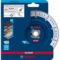 Bosch Professional X-LOCK Diamanttrennscheibe EXPERT Diamond Pipe Cut Wheel, Ø 125mm Bohrung 22,23mm