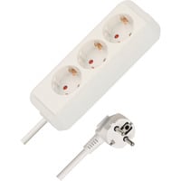 Brennenstuhl Eco-Line Steckdosenleiste 3-fach weiß, 5 Meter Kabel