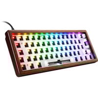 Sharkoon SKILLER SGK50 S4 Gen2 Wood Barebone, Gaming-Tastatur holz
