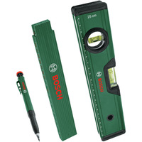 Bosch Markierungs-Set, 3-teilig, Messlatte grün/schwarz, 3-teilig