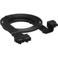 Corsair Typ 5 > 90°-12V-2x6-GPU-Stromkabel (Stil B) schwarz, 65cm, Sense Pins über dem 12-poligen Anschluss