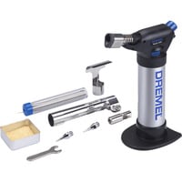 Dremel VersaFlame (2200-5), Gasbrenner silber/schwarz, Piezo-Zündung