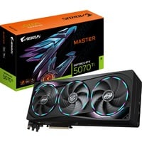 GIGABYTE GeForce RTX 5070 Ti AORUS MASTER 16G, Grafikkarte DLSS 4, 3x DisplayPort, 1x HDMI 2.1