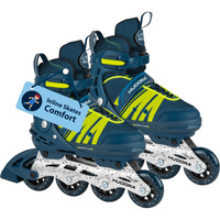 HUDORA Inline Skates Comfort Gr. 29-34, Inline-Skates blau/gelb