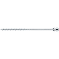 fischer Spanplattenschraube PowerFast II 8,0x180 Senkkopf TX 50 Stück, mit Teilgewinde, verzinkt