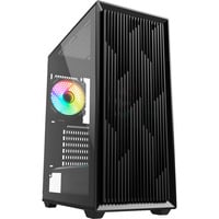 Sharkoon VK2 RGB Generalüberholt, Tower-Gehäuse schwarz, Tempered Glass