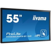 iiyama Prolite TH5565MIS-B1AG Generalüberholt (ohne Standfuß), LED-Monitor 138.8 cm (54.6 Zoll), schwarz (matt), FullHD, IPS, Touchscreen, USB-Hub, Lautsprecher