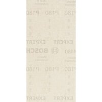 Bosch Professional Expert M480 Netzstruktur-Schleifblatt 93 x 186mm, K180 10 Stück, für Schwingschleifer