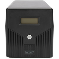 Digitus Line-Interaktive USV, 1000 VA/600 Watt schwarz