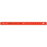 Wiha Elektriker-Gliedermaßstab Longlife, 2 Meter, Messlatte orange