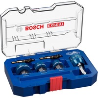 Bosch Professional EXPERT Sheet Metal PC Plus Lochsägen-Set, Ø 22-32mm, 6-teilig mit Power Change Plus-Adapter, Koffer