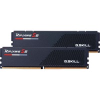 G.Skill DIMM 32 GB DDR5-6000 (2x 16 GB) Dual-Kit, Arbeitsspeicher schwarz, F5-6000J4040F16GX2-RS5K, Ripjaws S5, INTEL XMP