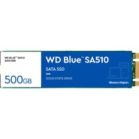WD Blue SA510 500 GB, SSD blau/weiß, SATA 6 Gb/s, M.2 2280