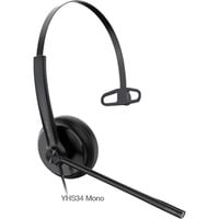 Yealink YHS34 Mono, Headset schwarz, Lederohrpolster