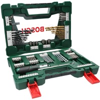 Bosch Heimwerken & Garten V-Line TiN-Bohrer- und Bit-Set, 91-teilig , Bohrer- & Bit-Satz grün