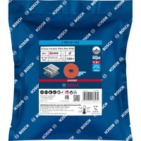 Bosch Professional X-LOCK Expert R782 Prisma Ceramic Fiberschleifscheibe, Ø 115mm, K120 25 Stück, Bohrung 22,23mm