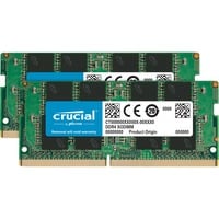 Crucial SO-DIMM 8 GB DDR4-3200 (2x 4 GB) Dual-Kit, Arbeitsspeicher CT2K8G4SFRA32A