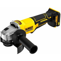 DEWALT Akku-Winkelschleifer DCG408NT, 18Volt gelb/schwarz, ohne Akku und Ladegerät