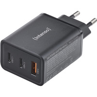Intenso Power Adapter W65ACC GaN, Ladegerät schwarz, 65 Watt 