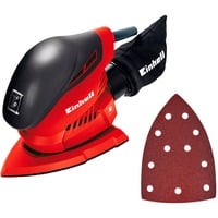 EINHELL Multischleifer TH-OS 1016, Deltaschleifer rot/schwarz, 100 Watt