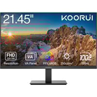 Koorui E2212F, LED-Monitor 54.5 cm (21.45 Zoll), schwarz, FullHD, VA, HDMI, VGA, 100Hz Panel