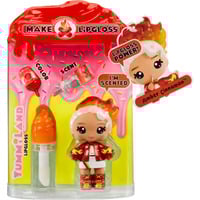 MGA Entertainment Yummiland Lip Gloss Doll Serie 2 - Amber Cinnamon, Puppe 