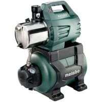 Metabo HWW 6000/25 Inox (600975000) Hauswasserwerk, Pumpe schwarz/grün, 1300 Watt