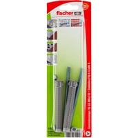 fischer Injektions-Zubehör Set M6 K, Dübel hellgrau, 2 Stück