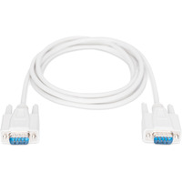 Digitus Serielles Datatransfer Anschlusskabel, D-Sub9 (Stecker) > D-Sub9 (Stecker) beige, 2 Meter